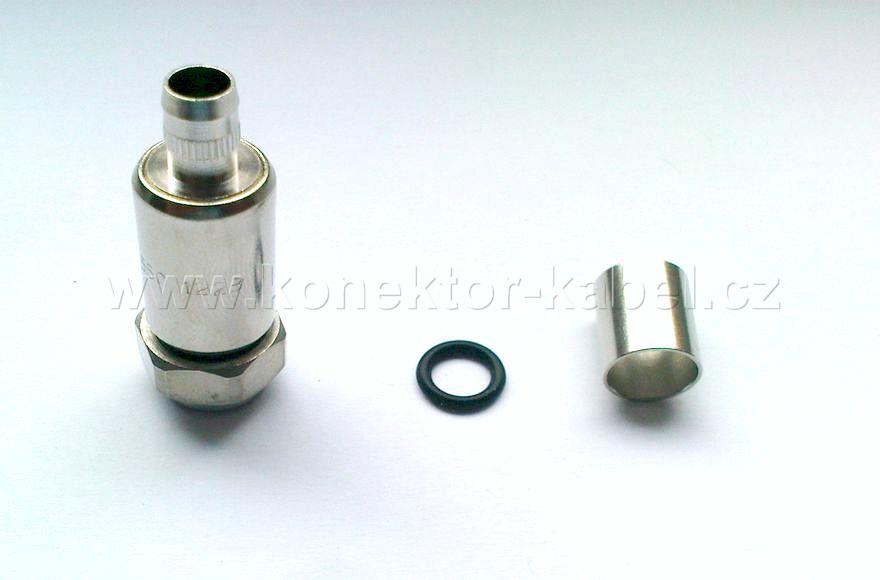 F/M 0°, krimpovací, 75 Ohm, ET 2PA 961, Delta Ohm