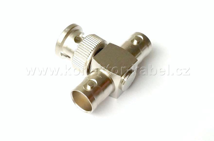 BNC/F - M - F, 75 Ohm, T kus, Telegartner