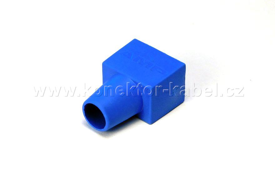 RJ 45, krytka s výřezem, modrá, AMP