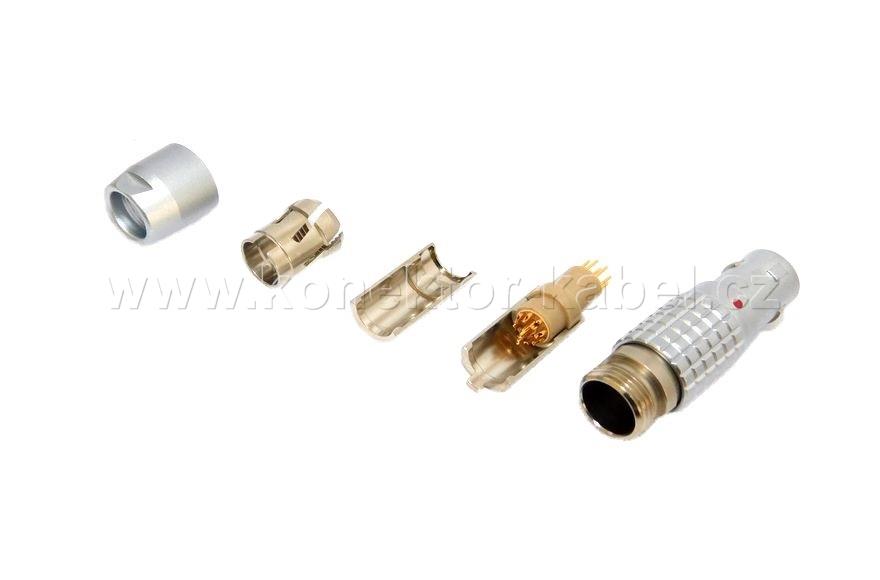 LEMO FGG.1B.310.CLAD72, 10 pin, Male