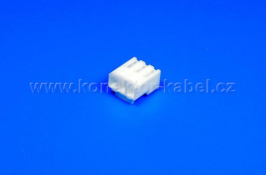 JST VH /F, tělo konektoru 3 poz., RM3,96mm