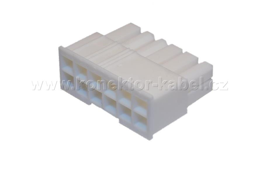 MiniFit jr./F, těleso, 12P, MOLEX