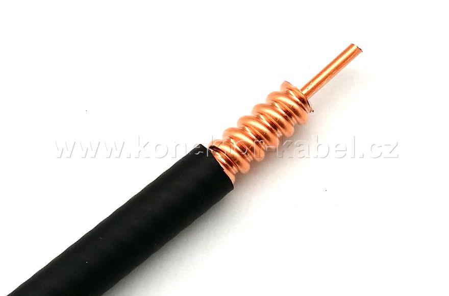 1/4" S, SCF14-50JFN, drát, 7,5 mm, 50 Ohm, RFS