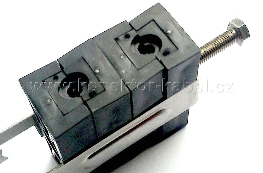 Kabelový úchyt SFC48 pro D 4-8 mm, dvojitý