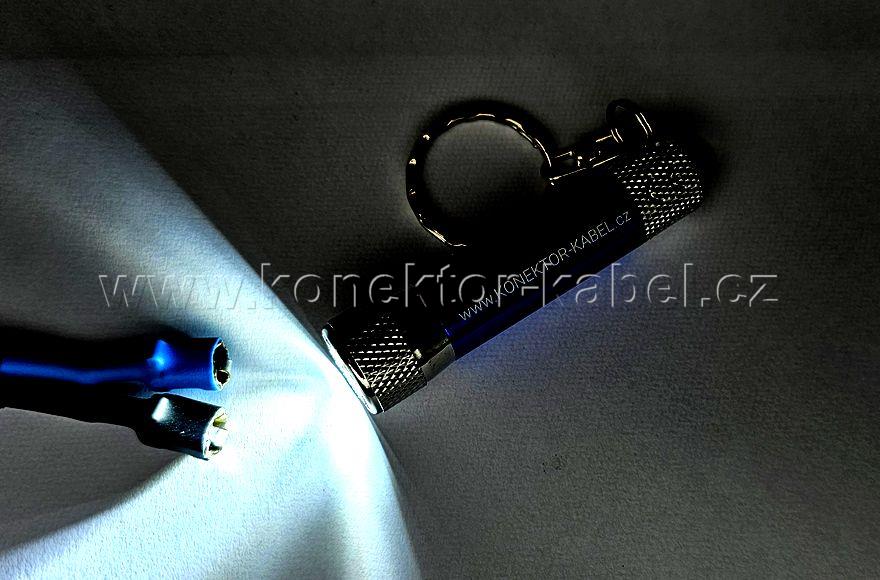 Led svítilna na klíče / Led flashlight for keys