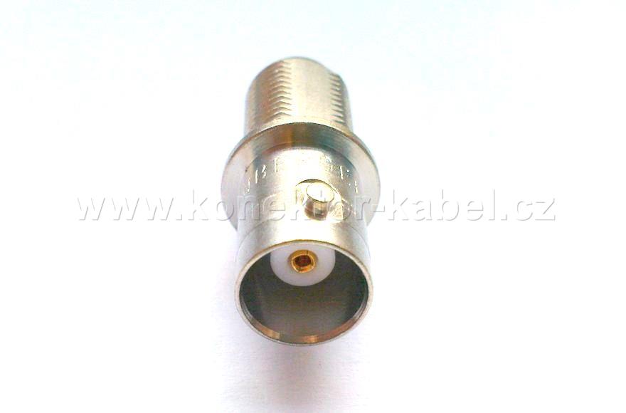 BNC/F 0°, 75 Ohm, panel., cen.matice, izol., ROS.