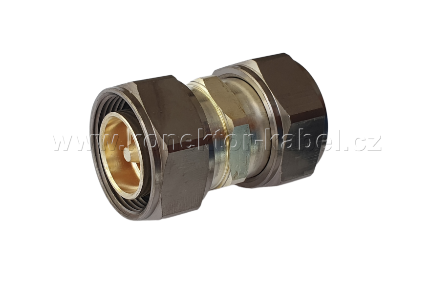 7/16 M - 7/16 M 0°, AG/AG, spojka, CABELCON