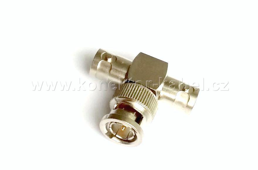 BNC/F - M - F, 75 Ohm, T kus, Telegartner