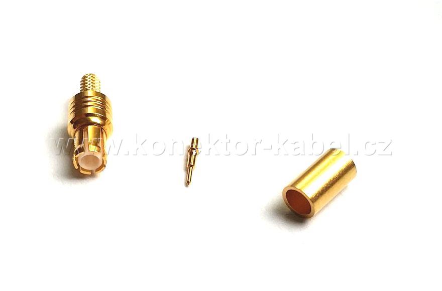 MCX/M 0°, krimpovací, RG-316, ROSENB.