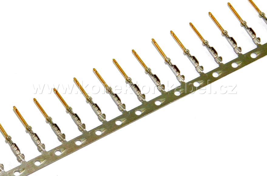 D-SUB PIN krimp., AWG 24-26, samec, OEM