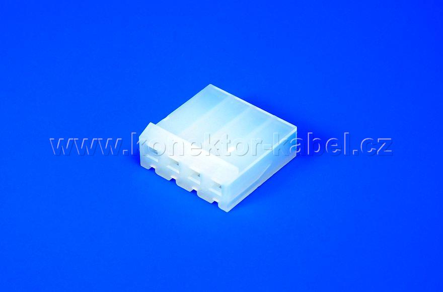 PXH-3,96-04, tělo kabelového kon., 4 poz.