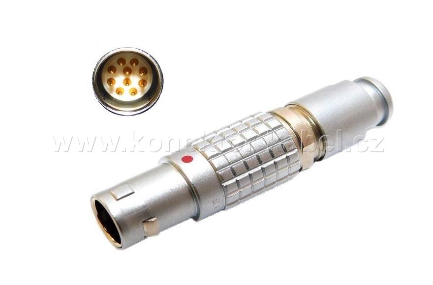 LEMO FGG.1B.310.CLAD52Z, 10 pin, Male