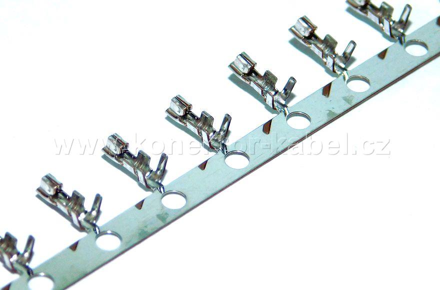 JST EH /F, sér. 2,5 mm, krimp. kon., AWG30-22, Sn