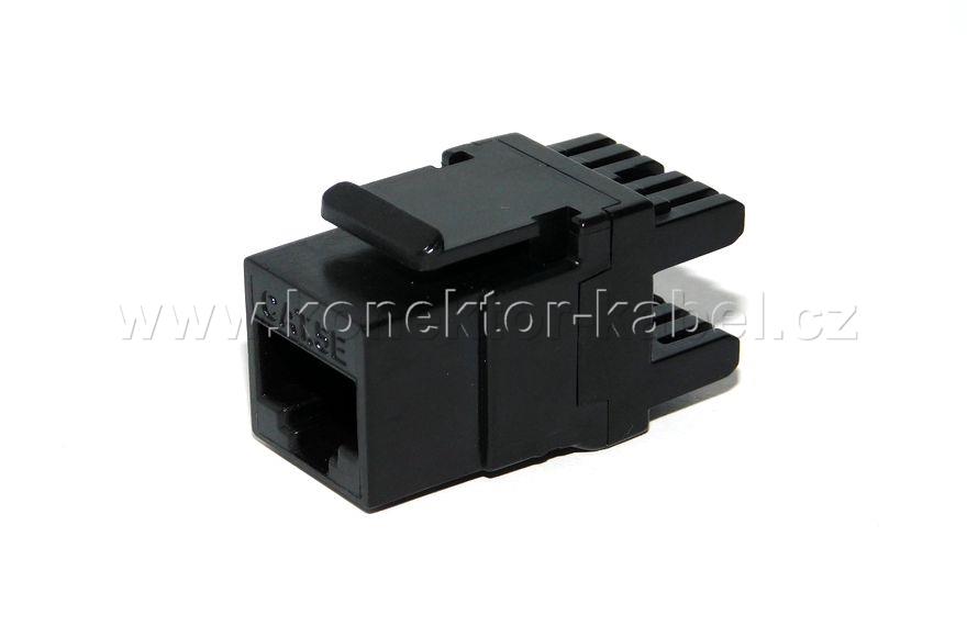 RJ 45, Keystone Cat.5E, UTP, zásuvka panelová