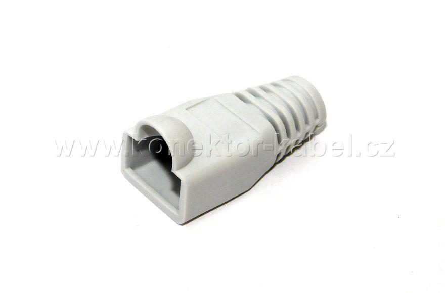 RJ 45, krytka s bublinkou, šedá světlá, Roline