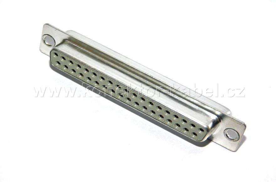 D-SUB 37F, kabelový, pájecí, HARTING