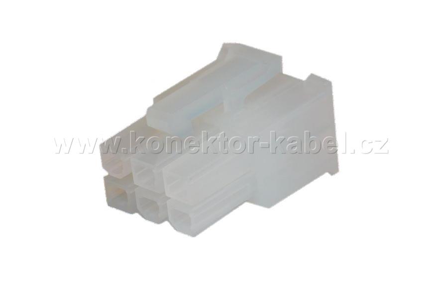 MiniFit jr./F, těleso, 6P, MOLEX