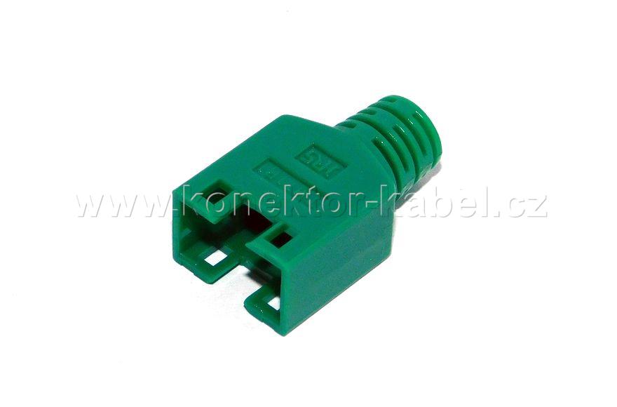 RJ 45, krytka, HIROSE, zelená