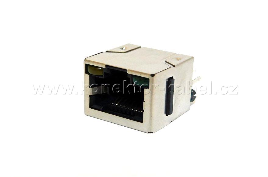 RJ 45, zásuvka RJHSE-3381 do DPS s LED