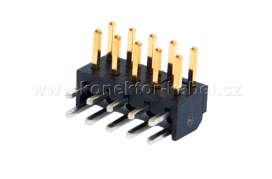 Milli-grid, těleso 10/M, RM 2,0mm, DPS, 90°, Molex
