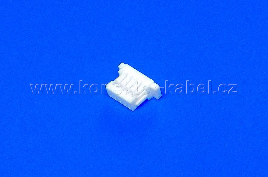 JST SH /F, tělo konektoru 5 poz., RM1,0mm