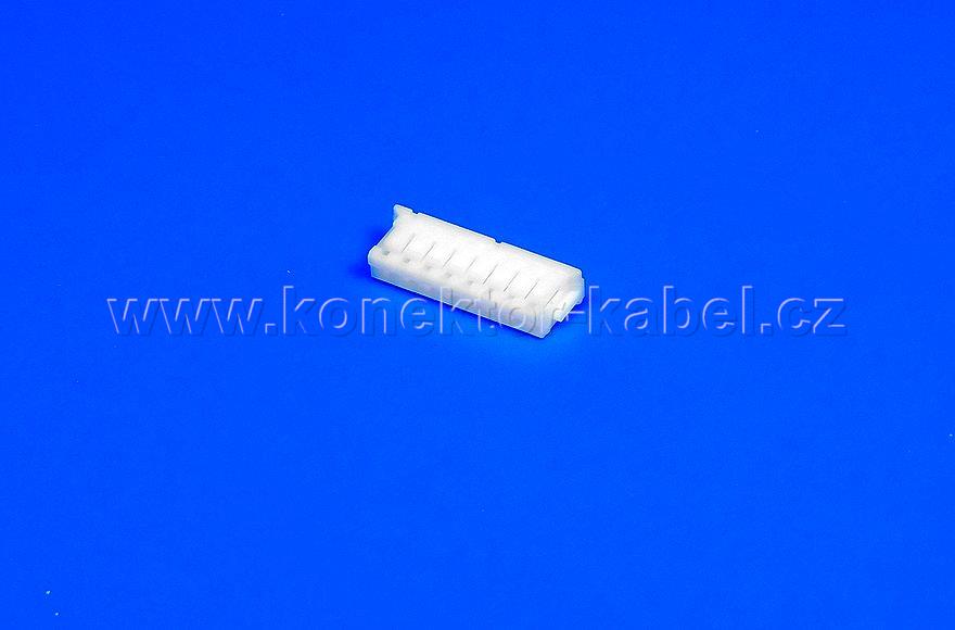 JST ZH /F, tělo konektoru, 8 poz., RM1,5 mm