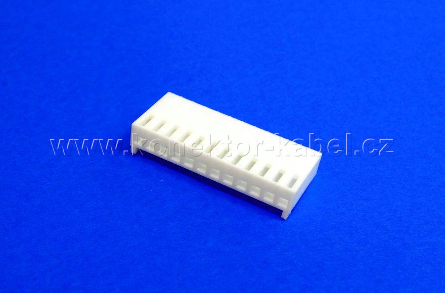 KK/F, těleso, 12P, RM 2,54mm, MOLEX 2759 series