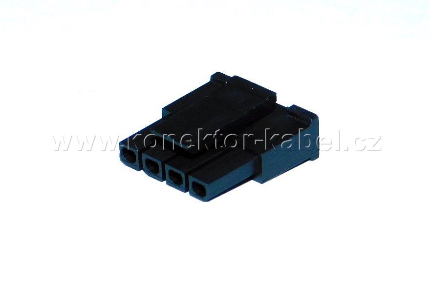 Micro-Fit 3.0, těleso 4P/F, RM 3,0mm, MOLEX