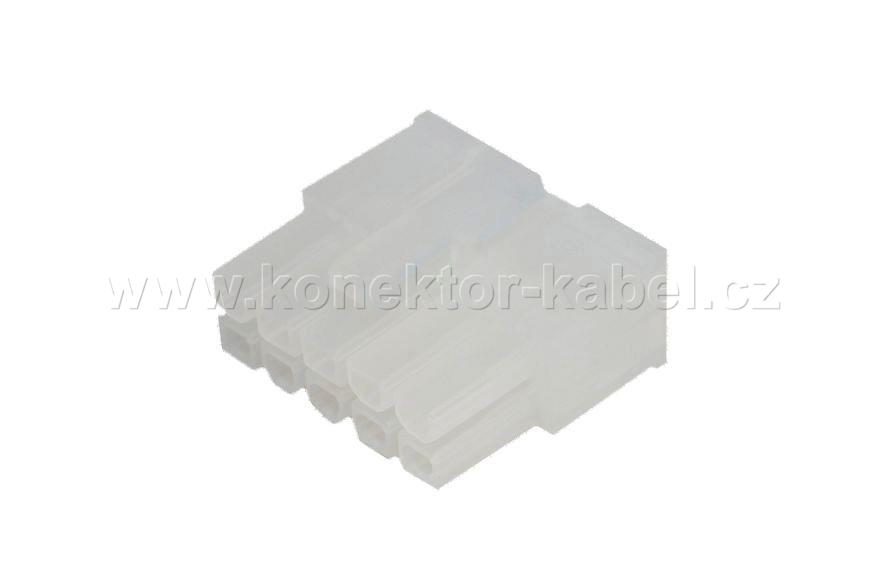 MiniFit jr./F, těleso, 10P, MOLEX