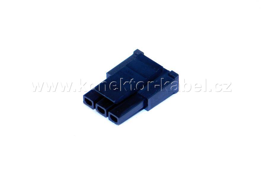 Micro-Fit 3.0, těleso 3P/F, RM 3,0mm, MOLEX