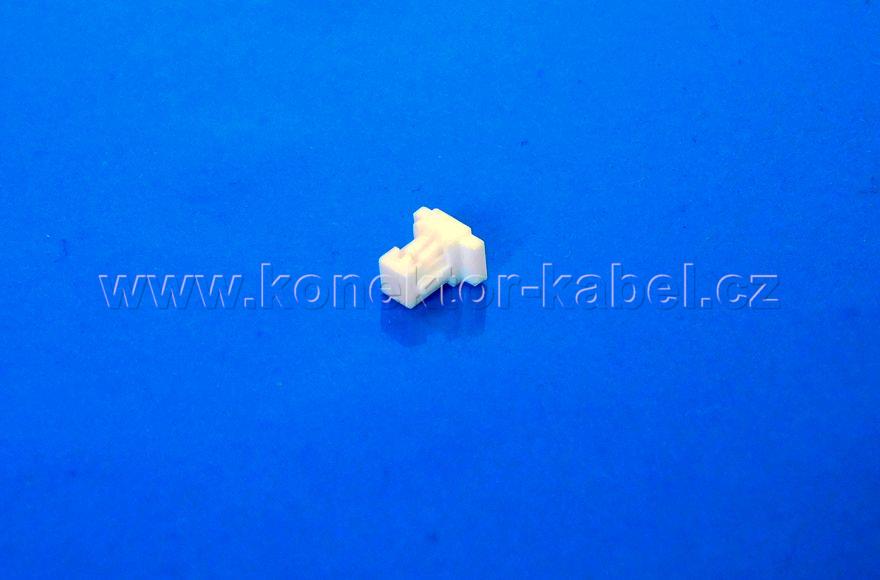 JST SH /F, tělo konektoru 2 poz., RM1,0mm