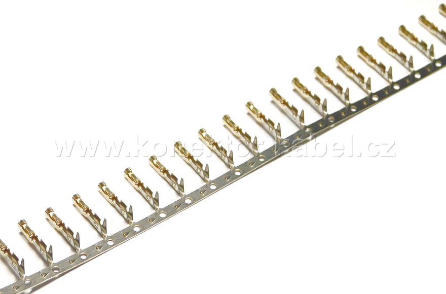 Mini-PV kontakt/F, RM2,54mm, AWG22-28 Au, Harwin