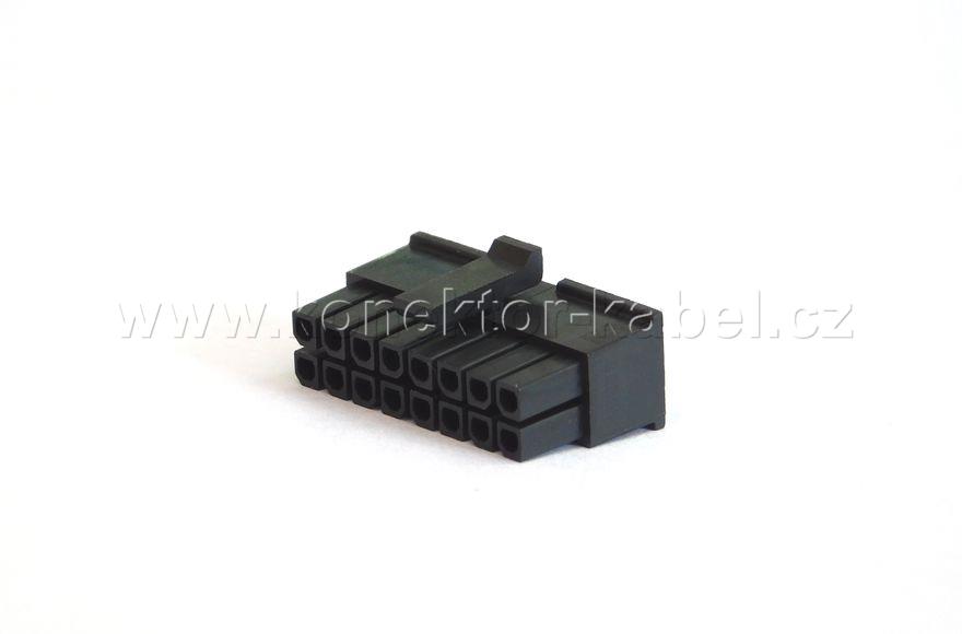 Micro-Fit 3.0, těleso 16P/F, RM 3,0mm, MOLEX