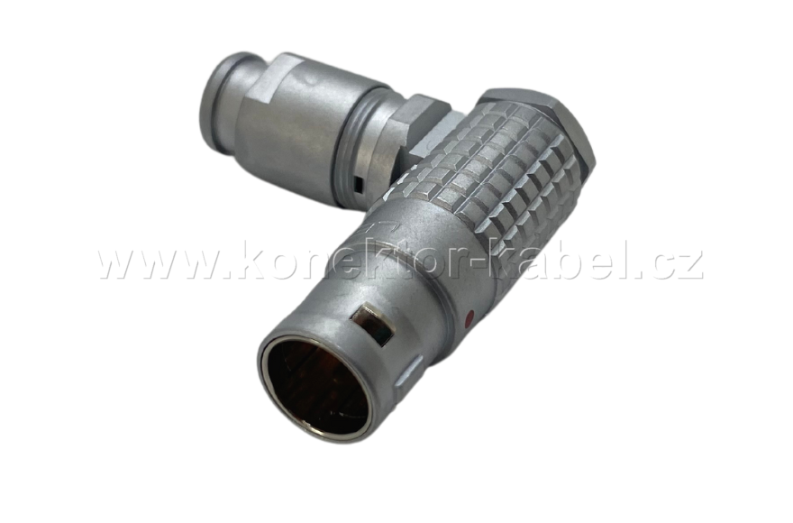LEMO FPG.2B.316.CLAD72Z, 16 Pin, 90°, Male