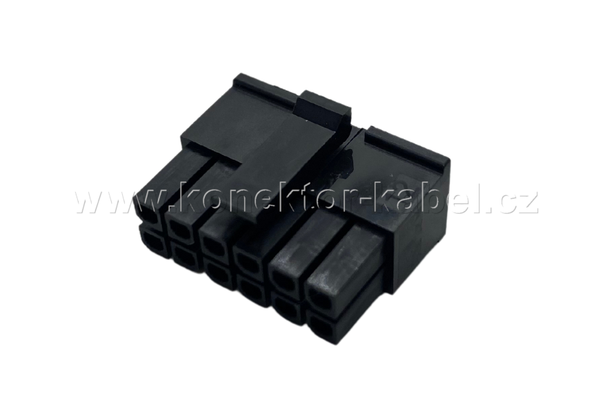 Micro-Fit 3.0, těleso 12P/F, RM 3,0mm, MOLEX