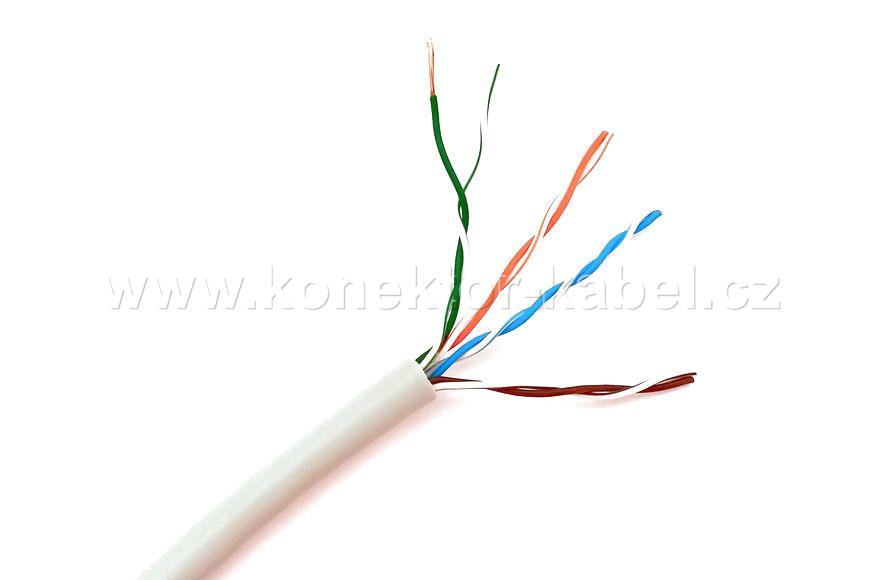 UTP 4x(2x26AWG), Cat.5e, lanko, PVC, TELDOR