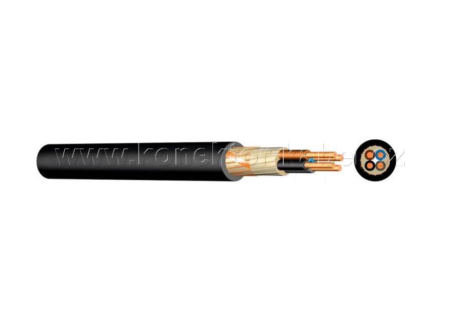 NYCY 2x6 RE / 6 mm2, PVC, černý