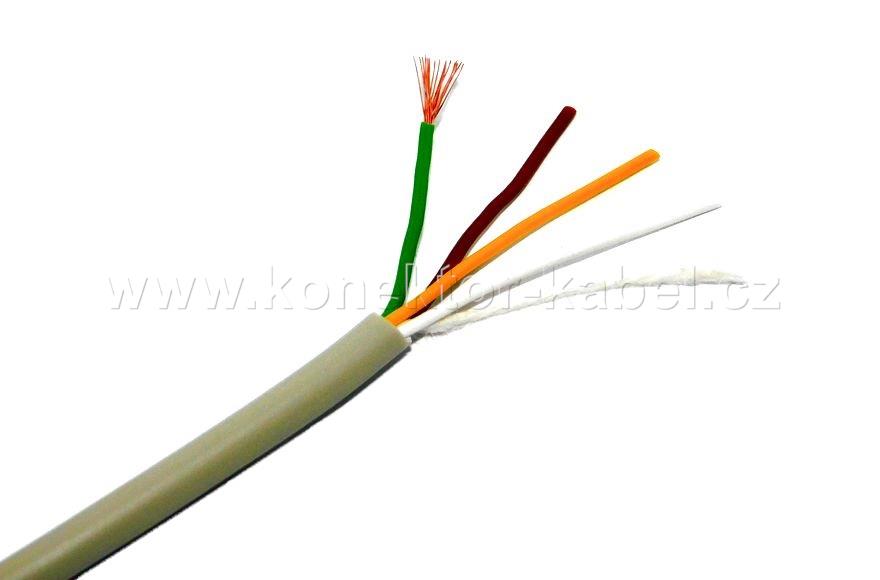 LIYY 4x0,14 mm2, nestíněný, OD 3,6 mm, šedý, LAPP