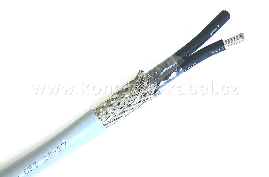 Power cable, FG10OH2M1, 2 x 10 mm2, HAR&CA