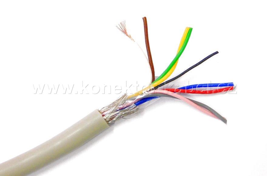 LIYCY TP 4x2x0,25 mm2, stín., OD 7,6 mm, PVC, LAPP
