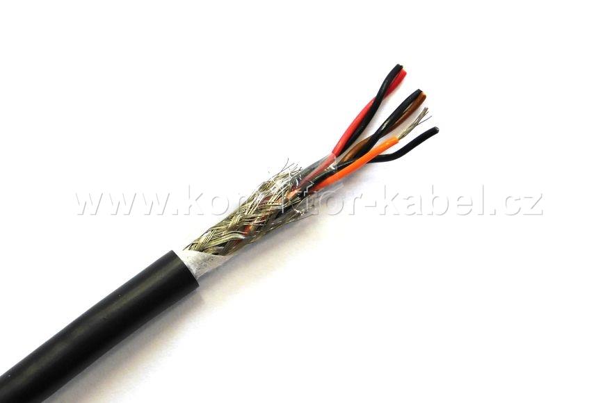 LIYCY TP 3x2xAWG26, stín.,černý, UL2464/1061, Met.