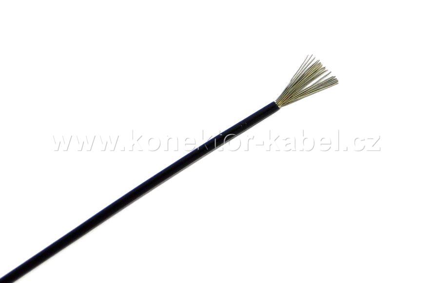 RAYCHEM 44A0111 AWG 20, lanko, černá, PVDF
