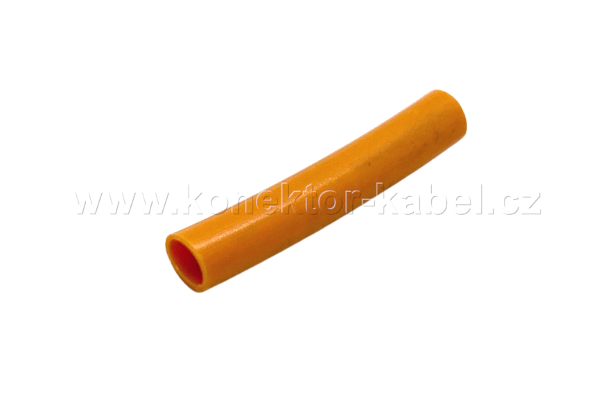 Bužírka PVC 3,2 / 0,6 mm, oranžová