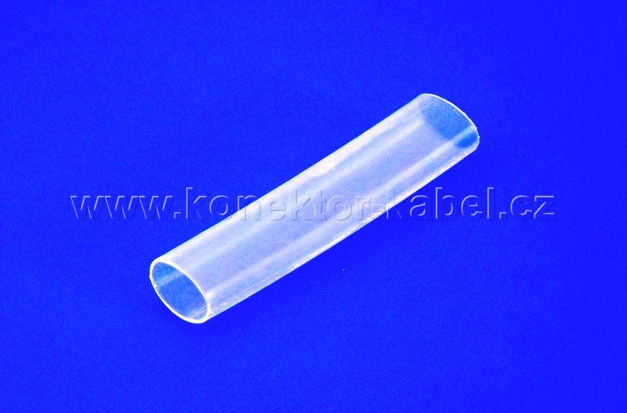 Bužírka smršťovací 4,8 / 2,4 mm, transparentní