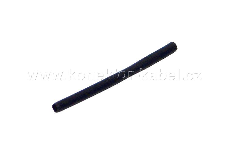 Bužírka smršťovací 1,2 / 0,6 mm, černá