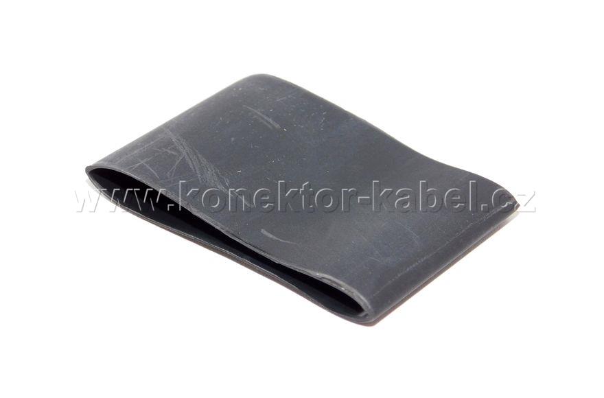 Bužírka smršťovací 32,0 / 8,0 mm, černá, lepidlo