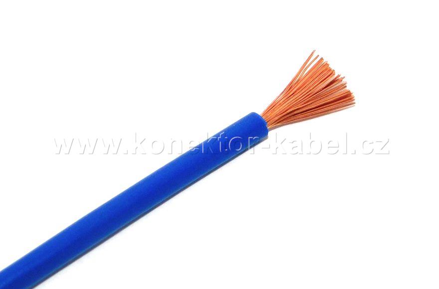 H07V-K 2,5mm2, lanko, tmavě modrá, PVC