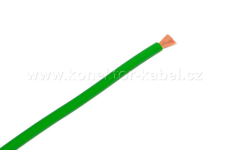 H07V-K 2,5mm2, lanko, zelená, PVC
