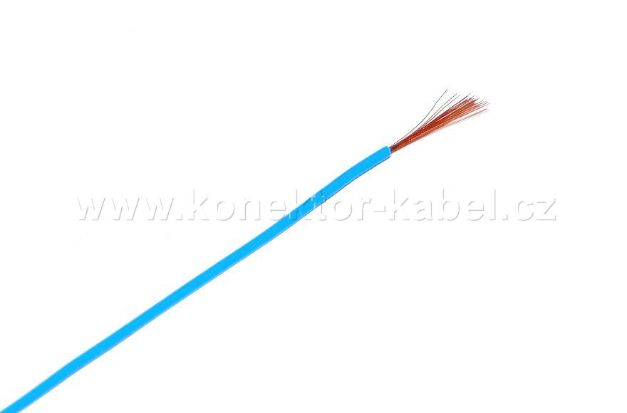 Flexivolt® E 0,1mm2, lanko, modrá, PVC