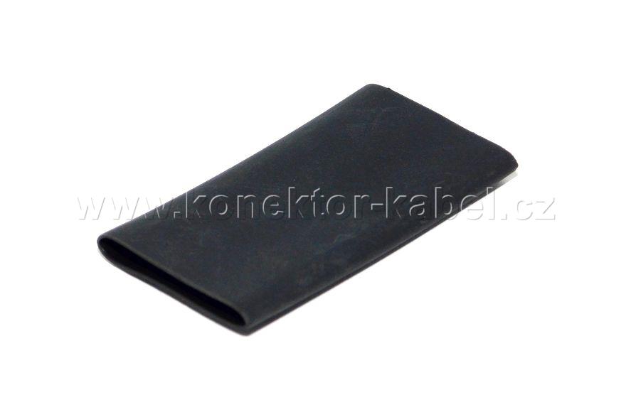 Bužírka smršťovací 16,0 / 4,0 mm, černá, lepidlo